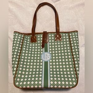 New barrington monogrammed bag